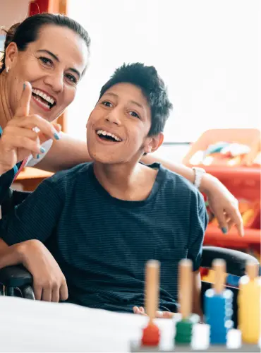 Physiotherapist providing Bell’s palsy physiotherapy treatment at home in Karachi